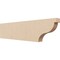 Ekena Millwork 2in. W x 6in. H x 24in. L Garner Woodgrain TimberThane Rafter Tail, Primed Tan RFTUR02X06X24GARRCPR - alternate 1